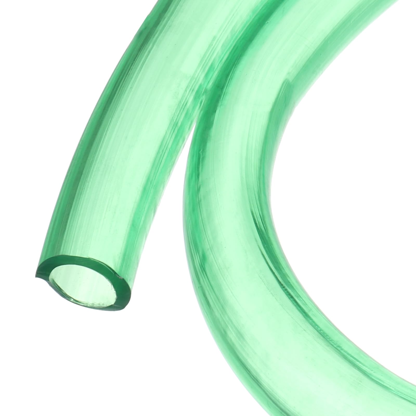 Rebower 3.3ft 22.2mm x 29.4mm Green Plastic PVC Tubing Flexible Vinyl Tube, [for Garden Irrigation, Water Hose, Fish Tank, Aquarium] - 0.9"x 1.2"
