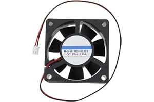 Briny River 2Pin Cooling Fan RDH6020S 12V 0.16A for Computer Case Power Module 60x20mm