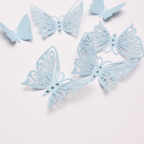 Amazoncom Blue Butterfly Wall Decor Handmade