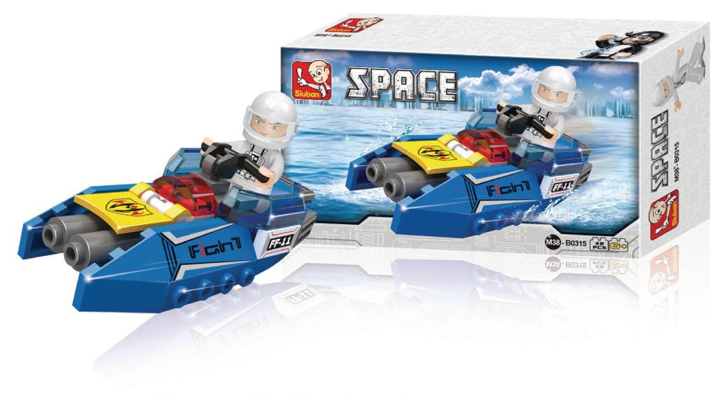 Sluban Space Scooter Building Set