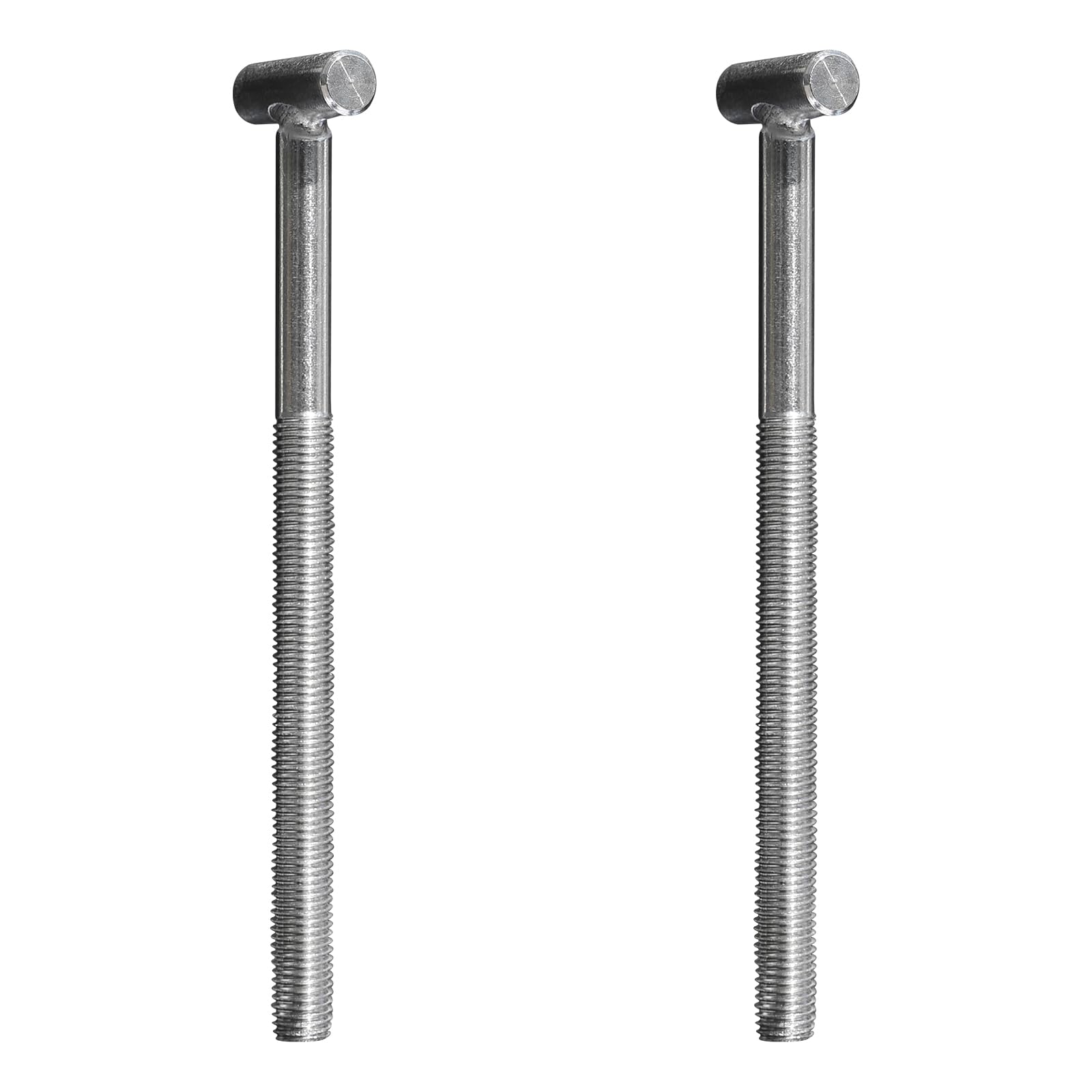 Photo 1 of 2 Pcs 070428Z T-Bolt Stainless Steel Screws for Pool/Spa D.E. Filters, Fits Pentair SM & SMBW 2000 Series, Nautilus Plus Pool Compatible with 194997, 53108900, DEX2420JKIT, DEX2400JN Nut Assemblies