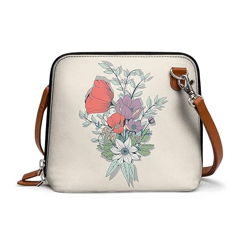 DailyObjects Trapeze Sling Crossbody Bag For Women And Girls- Multicolour