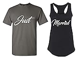 Couples Apparel Just Married Matching Bachelorette