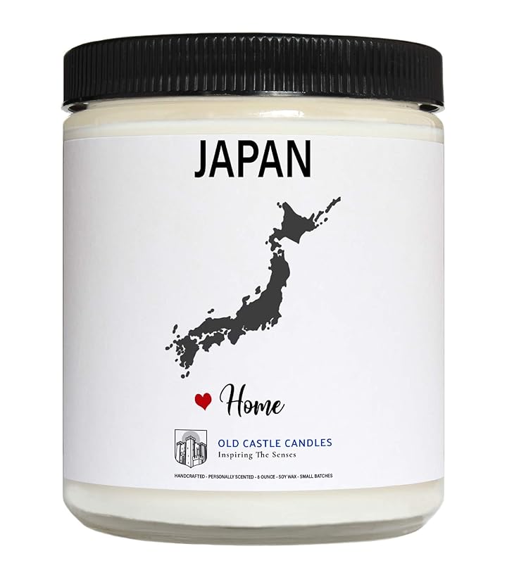 Japan Candle Homesick Gift Dorm Room Decor 8 ounce
