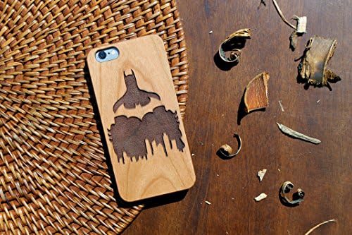 Batman Emblem HANDMADE Iphone 6/ 6s wooden case – Made from eco-friendly wood – Modern DC Comics art design – Original gift for men and women