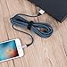 iPhone Charger Sundix Lightning Cable 3Pack 10FT Extra Long Nylon Braided Charging Cord Compatible With iPhone X 8 Plus 8 7 Plus 7 6 6S 6 Plus 5S SE iPod iPad Mini Air Pro--Blue