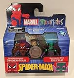 Marvel Spider-Man Minimates TRU Exclusive Spider-Armor and Beetle