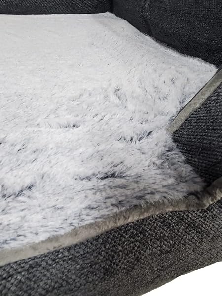MEMBER’S MARK SOFA PET BED IN GREY 34.5IN X 26.5IN X 9IN