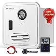 RV Tankless Water Heater, On Demand Instant Propane Gas RV Hot Water Heater, DC 12V, 16 x 16 inch Door & Front Water Outlet, 55000 BTUs 3.9 GPM, Compatible with All RVs, Camper, CSA Certificated
