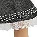 18 Inch Doll Clothes Denim Skirt and Pink Lace Shirt Outfit | Fits 18