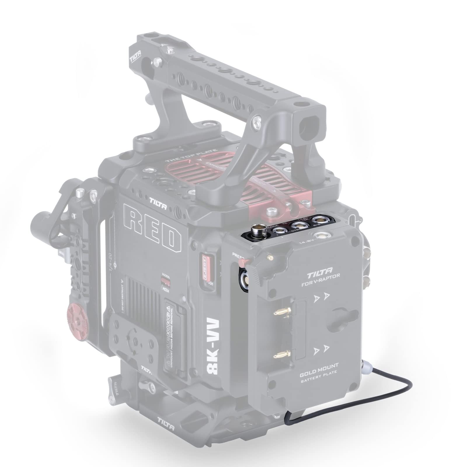 Tilta Advanced I/O Module Compatible with RED V-RAPTOR Camera Cage Filmmaking Kit ESR-T08-IOM