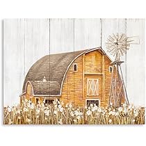 Amazon Com 黃色穀倉帆布牆壁藝術 秋季鄉村穀倉浴室裝飾舊穀倉圖片牆壁藝術裱框 適用於農舍臥室懸掛 12 X 16 X 1 面板 居家與廚房 Amazon Com 黃色穀倉帆布牆壁藝術 秋季鄉村穀倉浴室裝飾舊穀倉圖片牆壁藝術裱框 適用於農舍臥室懸掛 12 X 16 X 1 面板 居家與廚房