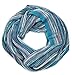 Women’s Festival Bliss Shimmer Infinity Scarf, Loop Shawl (Turquoise Bliss)