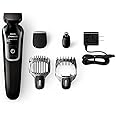 Philips Norelco Multigroom 3100 with 5 attachments and skin-friendly blades, QG3330/49