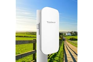 Outdoor WiFi Extender，WiFi Booster | AI Watchdog | Repeater&AP Mode｜IP65 Weatherproof | Up to 1200Mbps Dual Band WiFi Repeate
