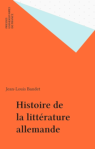 Download Histoire de la littérature allemande (Premier cycle) PDF
