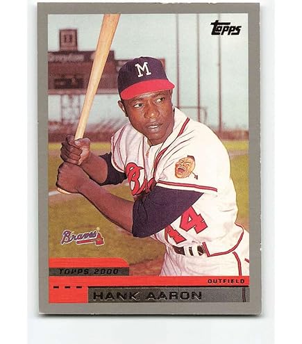 Amazon.com: 1994 Topps #715 Hank Aaron Baseball Card Atlanta