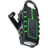 Eton Scorpion ll Rugged Portable Emergency Weather Radio with Smartphone Charger, NSP101WXGR