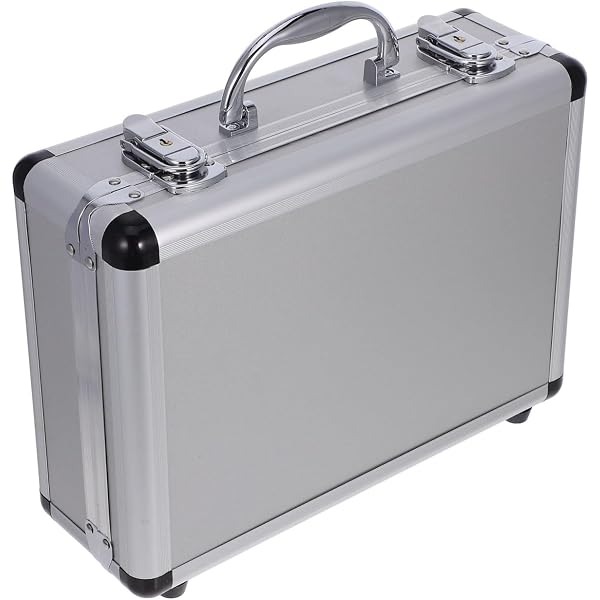 17 Inch Aluminum Flight Case Causal Toolboxes Business People Carrying Briefcase