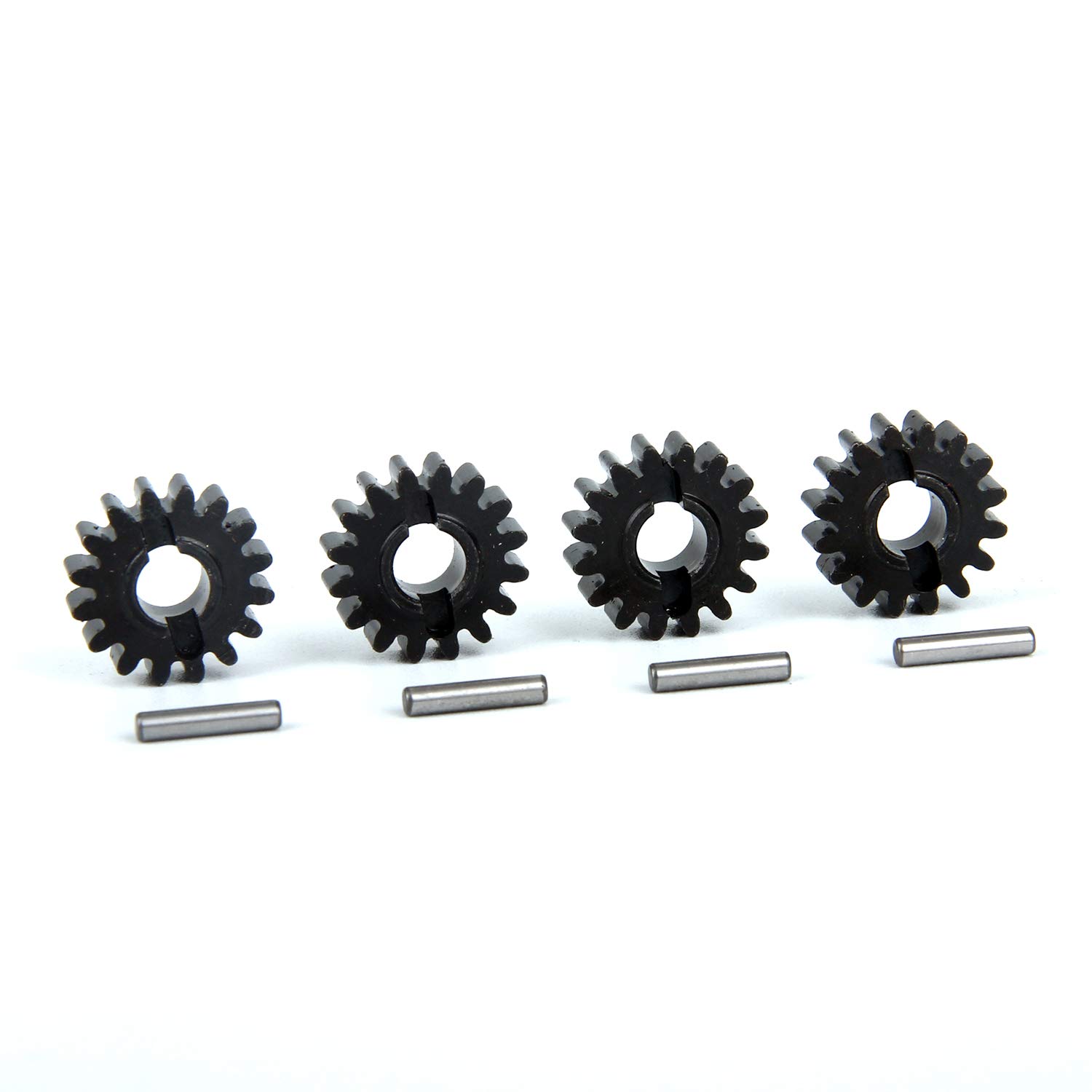 LCX Racing 1/10th RC Crawler Car Hard Steel Portal Gears Set for Axial SCX10 II 90046 90047 AR44 Axle Portal Axles, Upgrades Parts Accessories