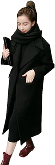 Zuomaレディース ロングコート 冬服 ラシャコート チェスターコート 膝下丈 細身 着痩せ コート ジャケット 通販 Amazon