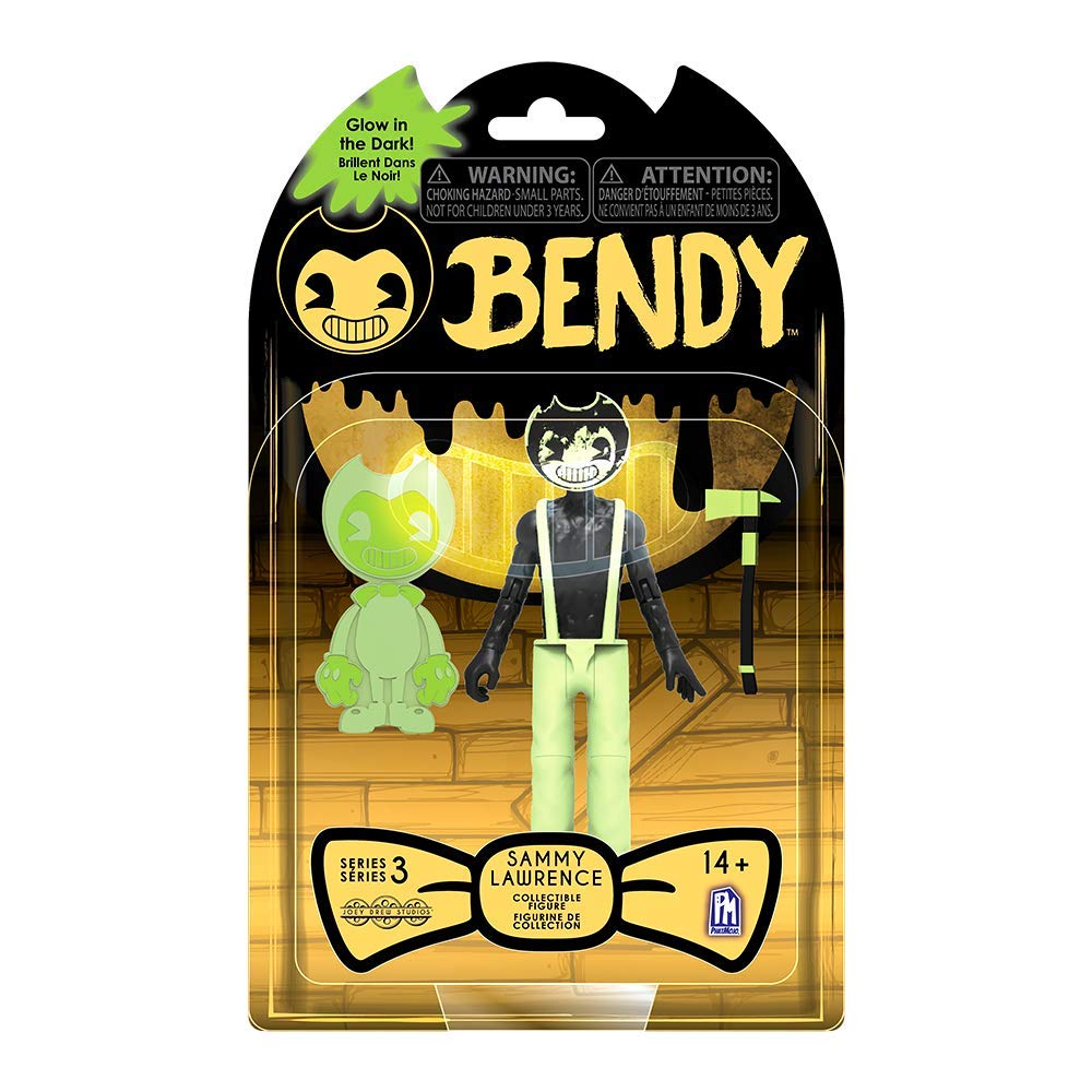 Bendy And The Dark Revival 5" GITD Action Figure-Sammy