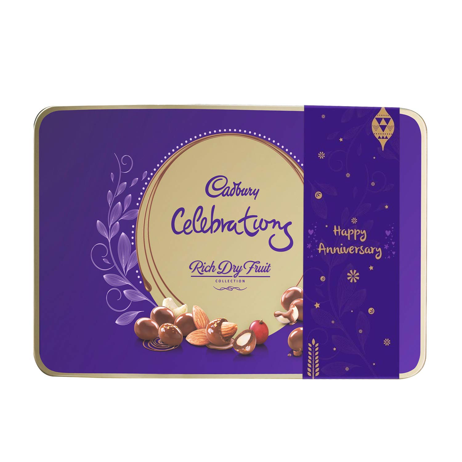 Cadbury Celebrations Rich Dry Fruit Chocolate Gift Box with Happy