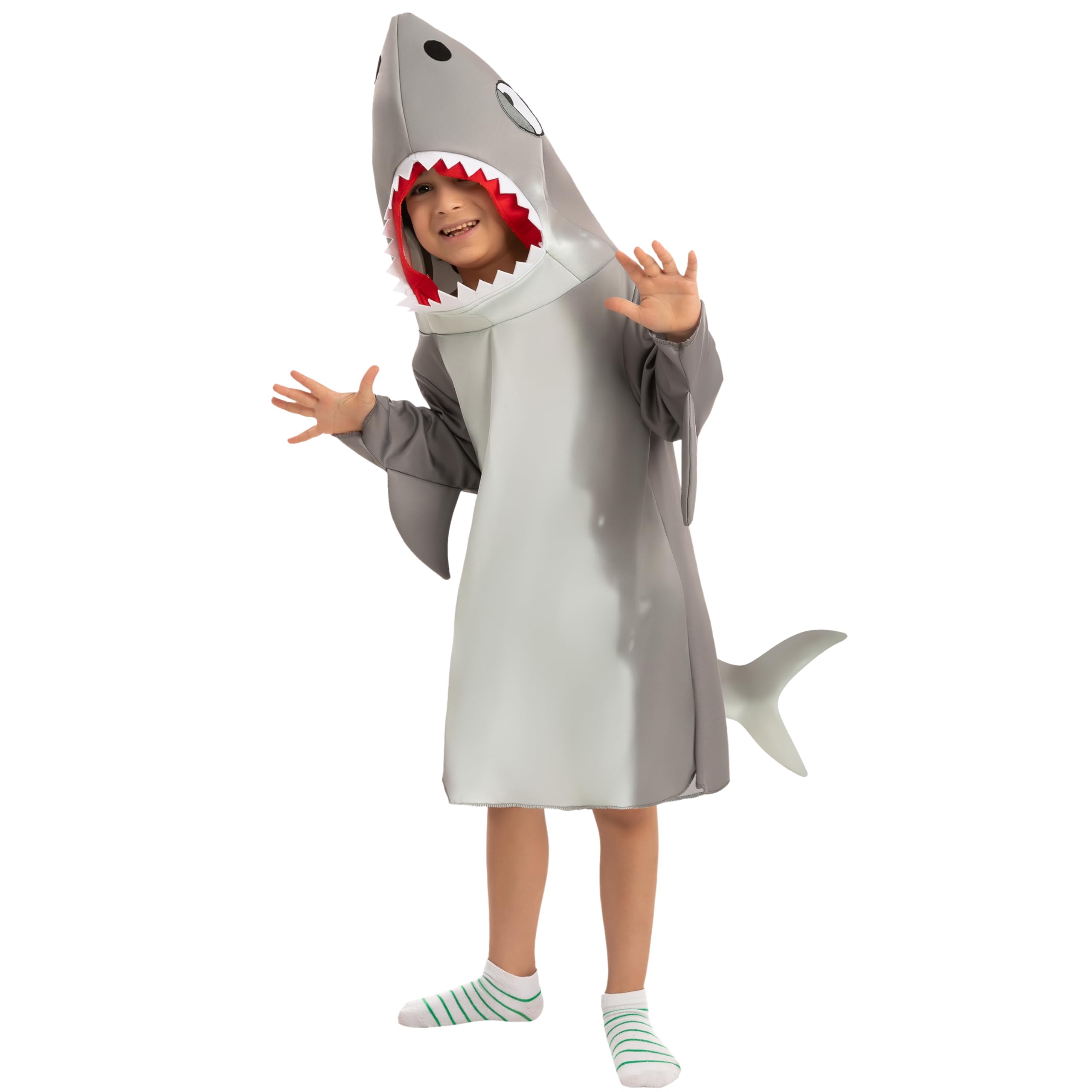 Spooktacular Creations Child Unisex Shark Costume (Medium (8-10 yr))