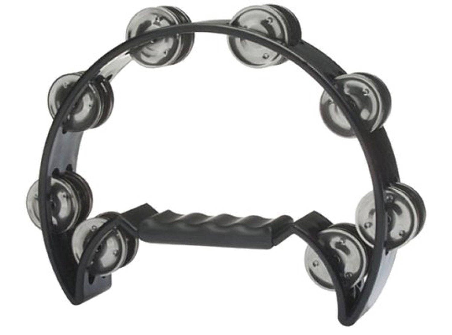 Stagg 11815 TAB2BK Cutaway Tambourine 16 Jingle - Black