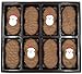 Philadelphia Candies Milk Chocolate Covered Nutter Butter Cookies, Christmas Santa Claus Net Wt 8 oz