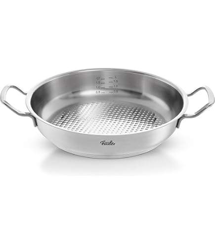 Amazon.com: Fissler crispy steelux premium Stainless Steel Frying