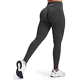 JOYSPELS Workout Leggings for Women V-Back Scrunch Booty Lifting Non See Through High Waist Gym Leggings No Front Seam Pants