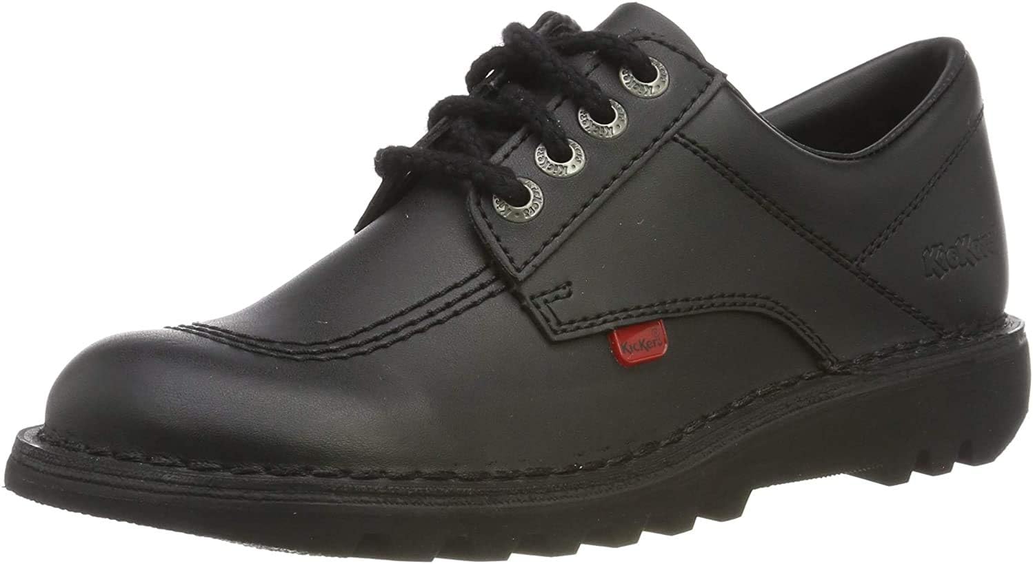 Kickers Women's Kick Lo Core Black Shoes, Black, 7 UK Buy Online at