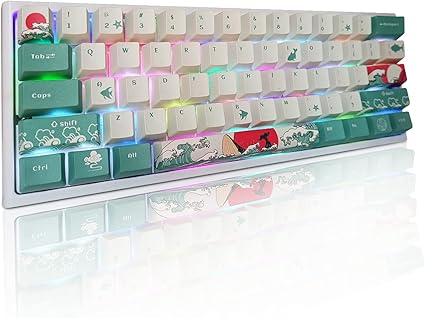 Amazon Kaleno 熱昇華pbtキーキャップ アップグレード108キーセット 半透明チェリーmxキーキャップ トッププリント 61 87 104 Mxスイッチ メカニカル 光学ゲーム コーラルシー Kaleno パソコン用キーボード 通販