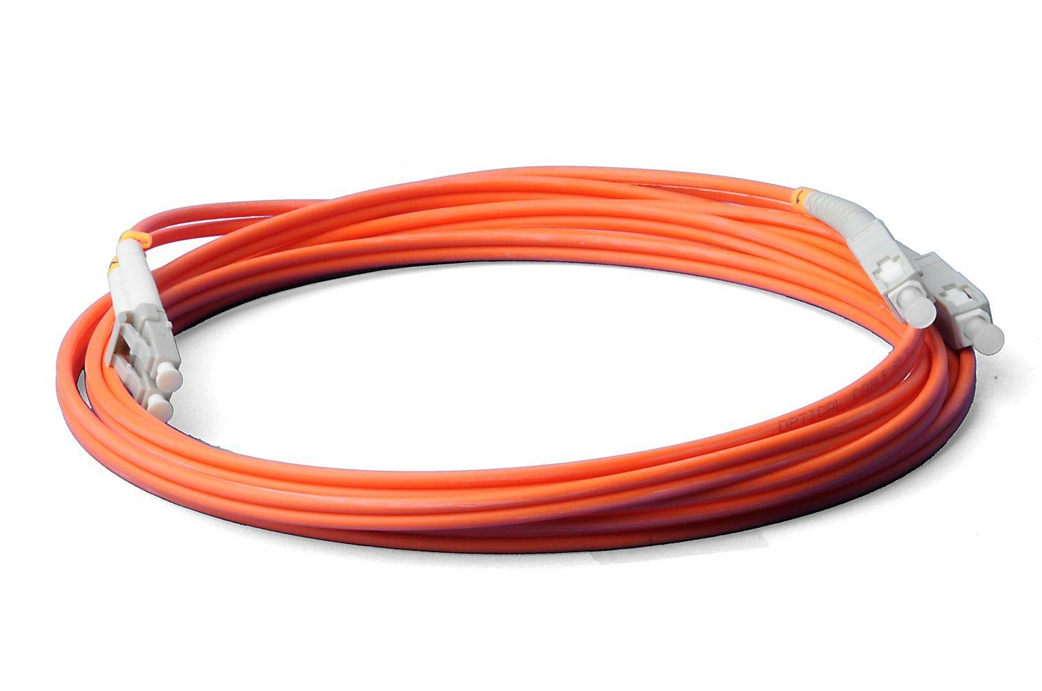 Fibre Optic Cable - 10 Metre OM2 LC to SC Male Duplex 50/125 Patch Cable - 10m Fibre Optic Cable