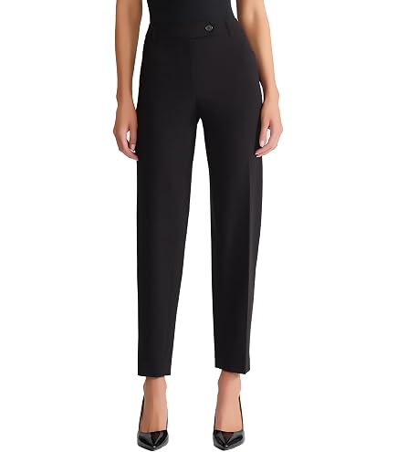 Jones New York Women's Pull On Crop Pants Collection Navy and NYC White XLarge at Amazon Women's Clothing store