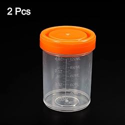 PATIKIL 120mL Sample Cups, 2 Pack Sample Containers