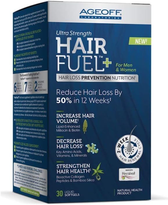 Amazon Com Ageoff Hairfuel Hair Loss Treatment For Men And Women
