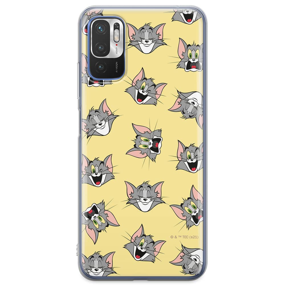 ERT GROUP mobile phone case for Xiaomi REDMI NOTE 10 5G / POCO M3 PRO original and officially Licensed Tom & Jerry pattern 007 optimally adapted to the shape of the mobile phone, case made of TPU
