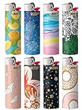 BIC Special Edition Fashion Series Lighters, Set of 8 Lighters