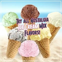 Generic Nostalgia Ice Cream Mix - 2 Packs of Creamy