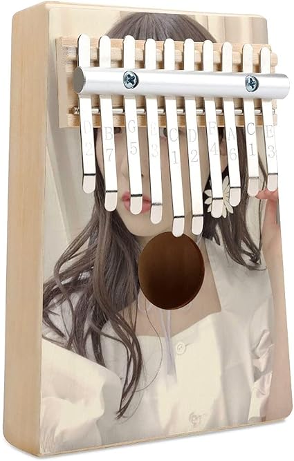 Amazon サムピアノ テンキーノート付き木製サムピアノ 音楽愛好家の親指ピアノ 初心者向け木製楽器ギフト 上坂すみれ カリンバ 楽器