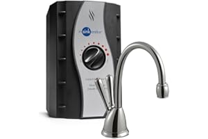 InSinkErator View Instant Hot & Cold Water Dispenser System - Faucet & Tank, Chrome, HC-View-C