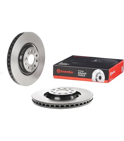 Amazon.com: Brembo 09.9772.11 UV Coated vented Front Brake Rotor