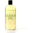Mystic Moments | Canola (Rapeseed) Organic Carrier Oil - 500ml - 100% Pure