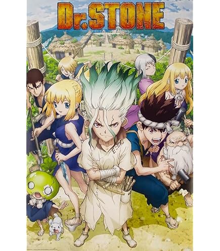 ABYSTYLE Dr. Stone Unframed Boxed Poster Set 15