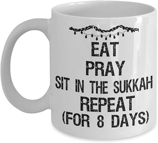 Amazon Com Funny Jewish Mug Sukkot Holiday Decoration Travel