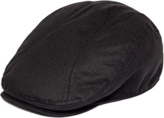 BOTVELAMen Cotton Twill Newsboy Flat Ivy Driving Hat Fitted Cap