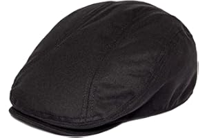 BOTVELA Men Cotton Twill Newsboy Flat Ivy Driving Hat Fitted Cap