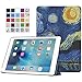 MoKo Case Fit iPad Pro 9.7 - Slim Lightweight Smart Shell Stand Cover Case with Auto Wake/Sleep Fit Apple iPad Pro 9.7 Inch 2016 Release Tablet (Not fit New iPad 9.7 Inch 2017 Version), Starry Night